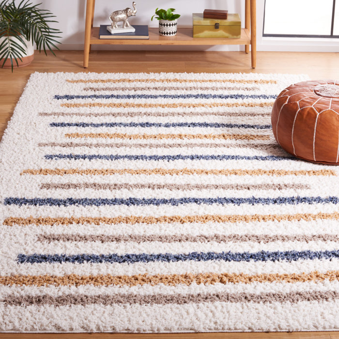 Ebern Designs Striped Rug Reviews Wayfair